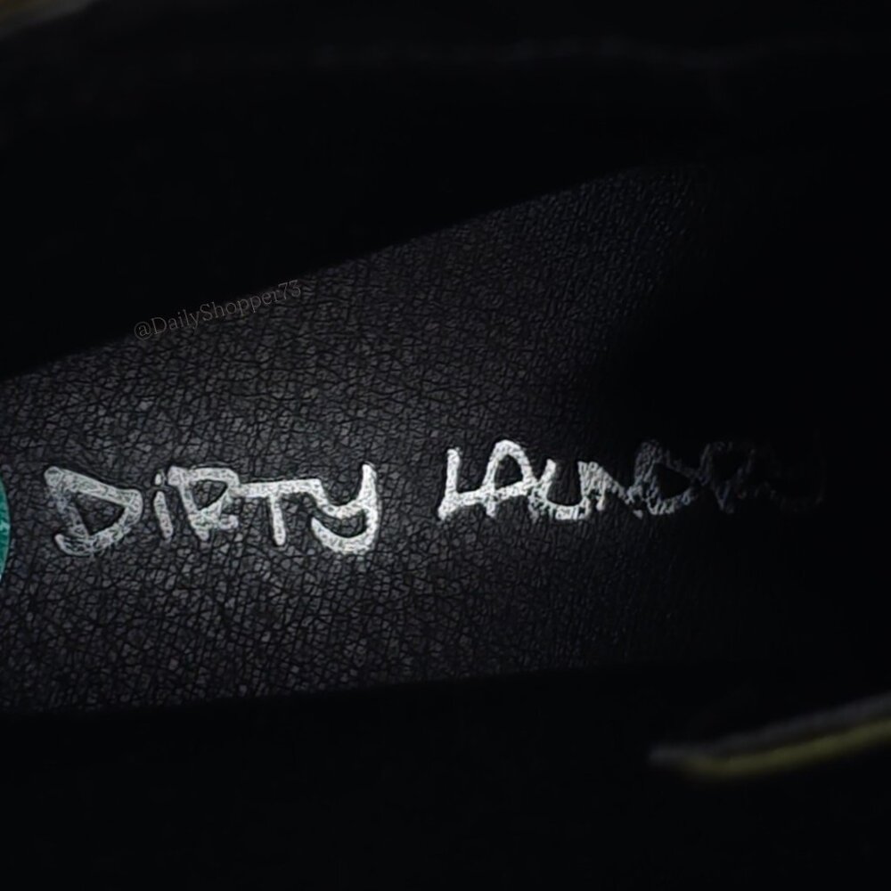 Dirty Laundry Womens Hunter Green Satin Combat Boots With Satin Ribbon Laces - Picture 3 of 10